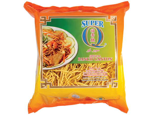 Pancit Canton Noodles, Super Q, 454 G
