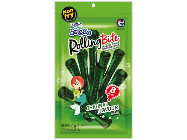 Seaweed Snack Roll Original, Seleco, 28 G