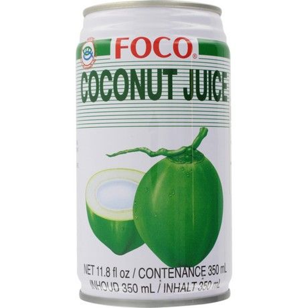 FOCO, Kokos Drankje, 350 ML (Incl. €0.15 deposit)