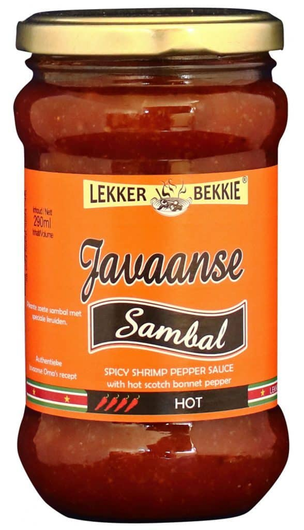 Lekkerbekkie, Sambal Javaans, 290 ml
