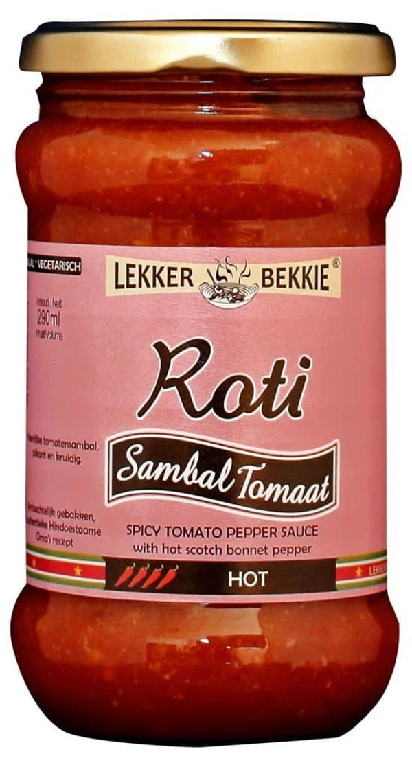 Lekkerbekkie, Sambal roti tomaat, 290 ml