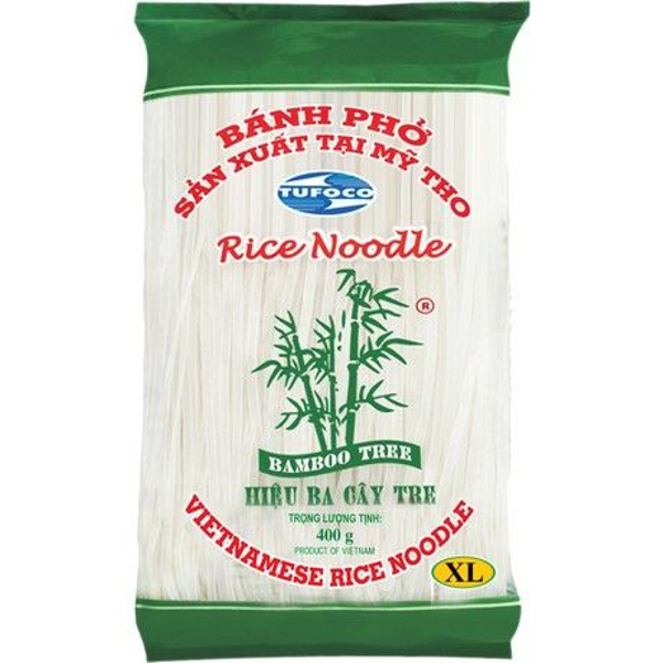 BAMBOO TREE, Rijstnoedels 10 mm, 400 G