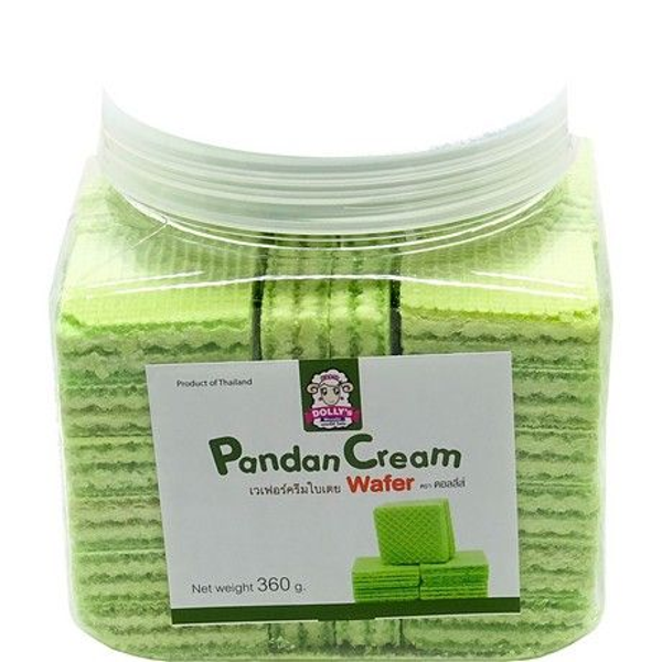 DOLLY'S, Pandan Creme Wafeltjes, 360 G