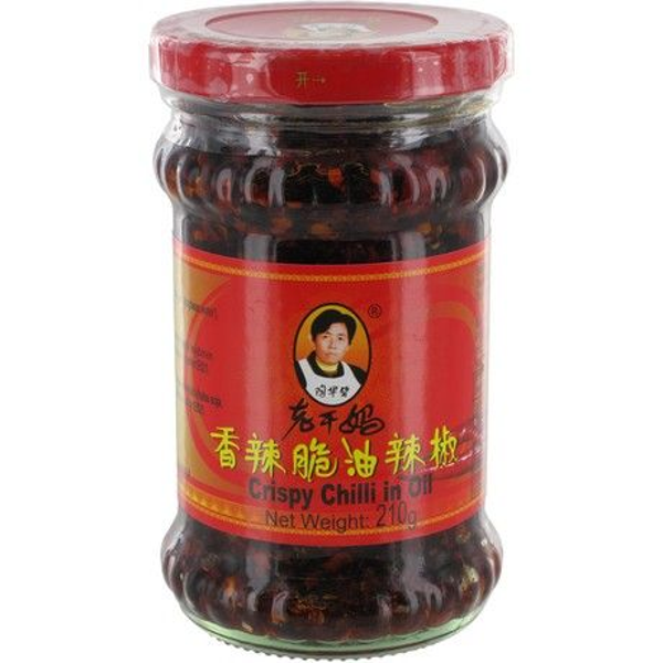 LAO GAN MA, Chili in Olie, 210 G