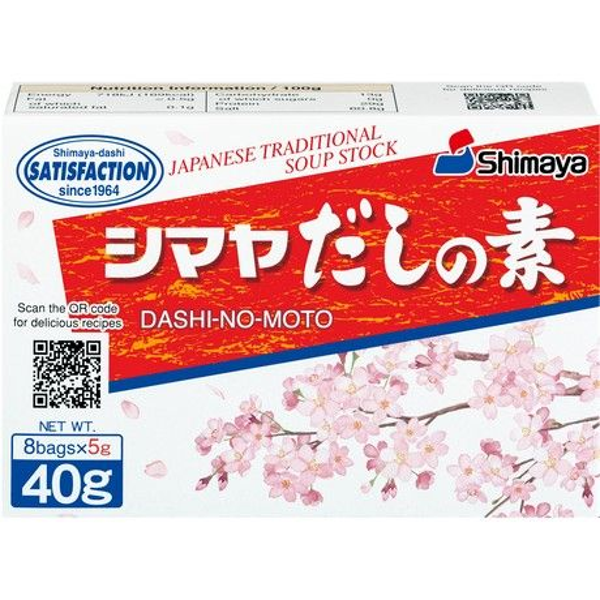 SHIMAYA, Dashinomoto/bonito Vis Kruiden, 40 G