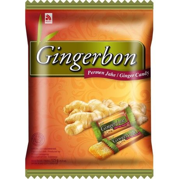 GINGERBON, Gember Bonbons, 125 G