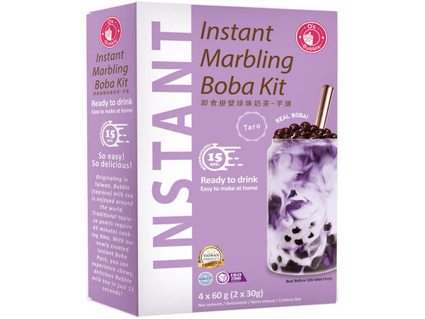 Instant Boba Taro 4x60g