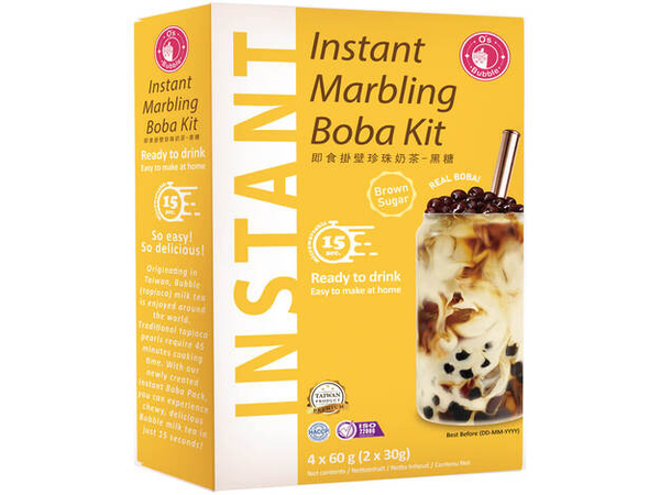 Instant Boba Brown Sugar 4x60g O's bubble