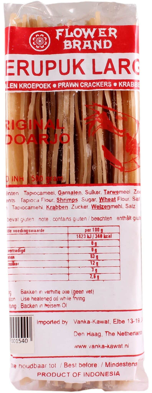 Krupuk lang ongebakken 500g