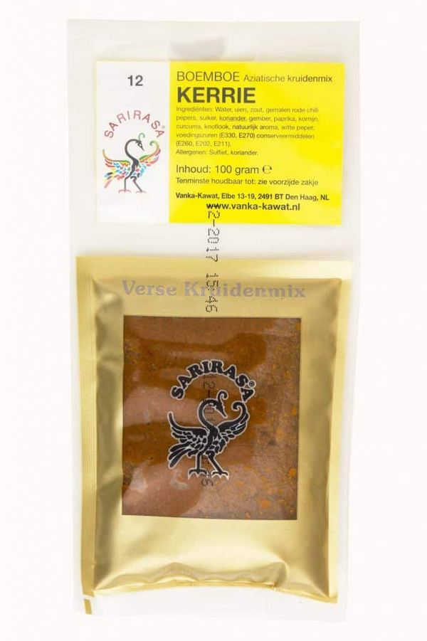 Sarirasa, Boemboe kerrie, 100 g