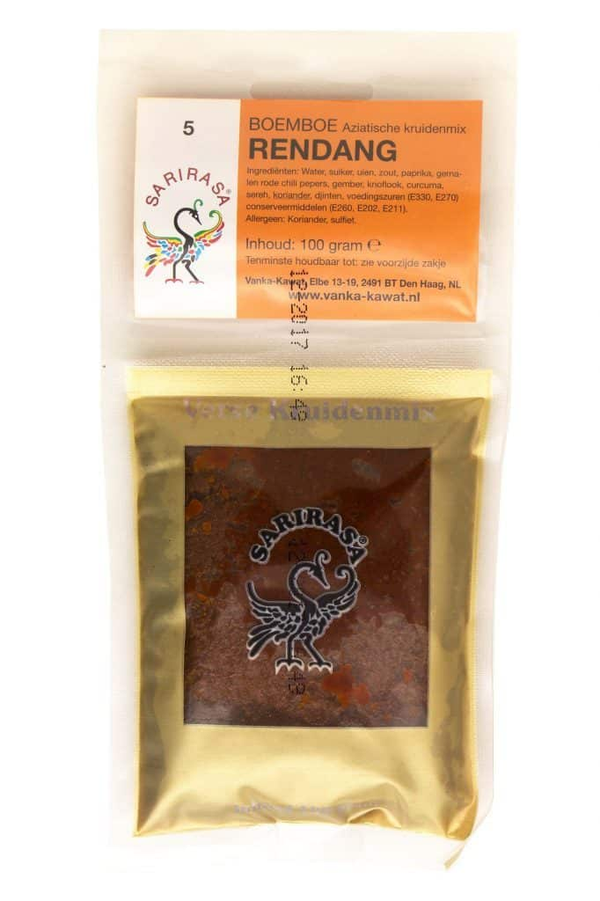 Sarirasa, Boemboe rendang, 100 g