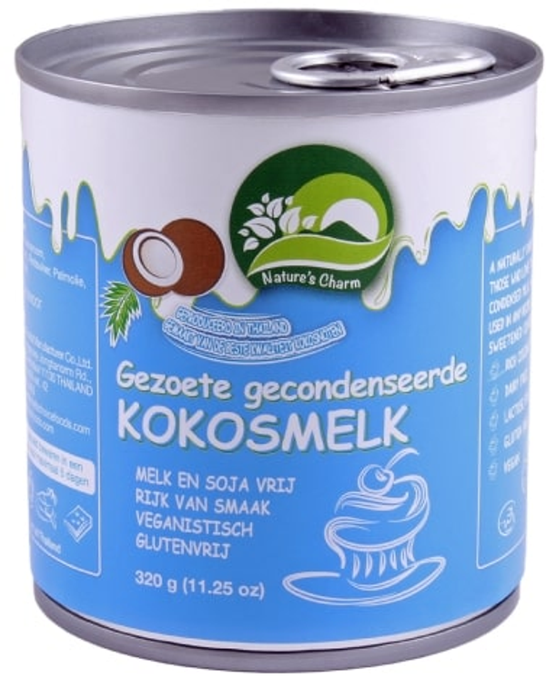 Nature's Charm, Cocosmelk gecondenseerd, 320 g