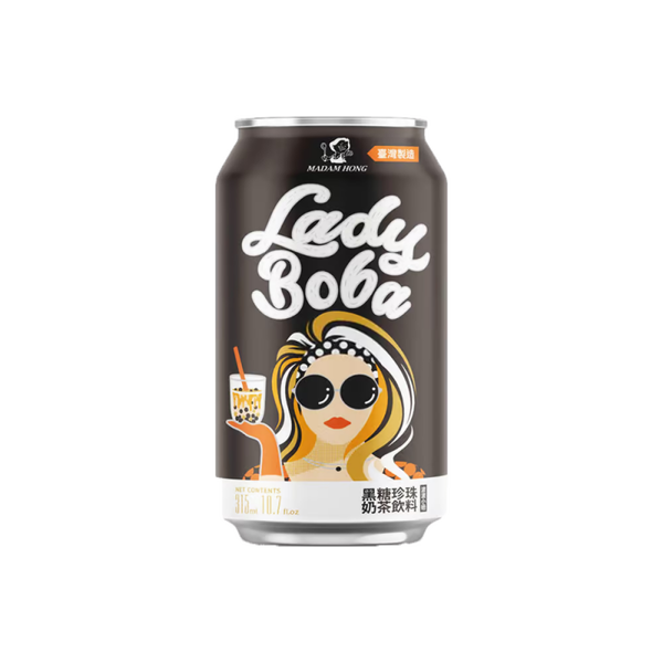 Madam Hong – Pearl Boba Brown Sugar Bubble Tea 315ml