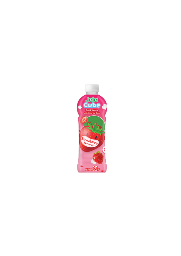 Jele – Strawberry Flavour cube nata de coco drink Drink 320ml