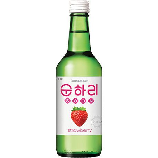 CHUM CHURUM, Soju Aardbei 12% Alc., 350 ML