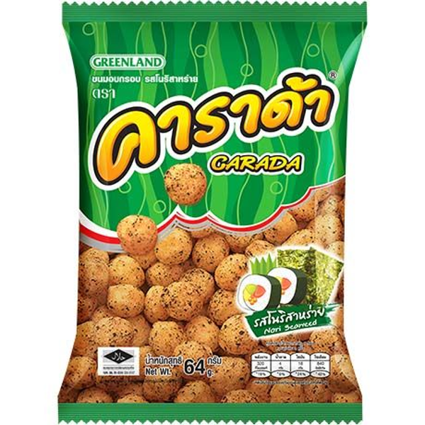 CARADA  Rijstballetjes met Nori Zeewier 64g