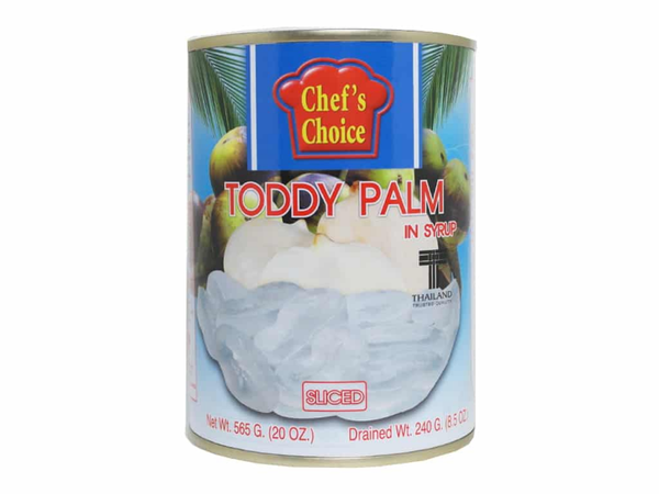 Toddy palm in syrup slice Chef's Choice 565 g