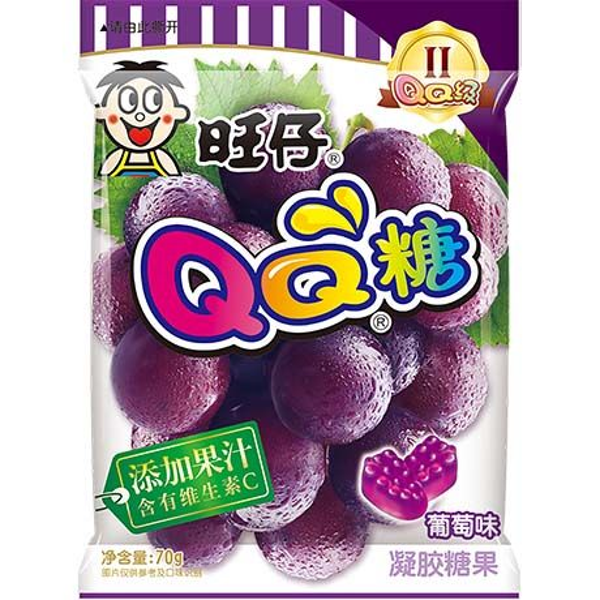 Want Want QQ Gummy grape 60g