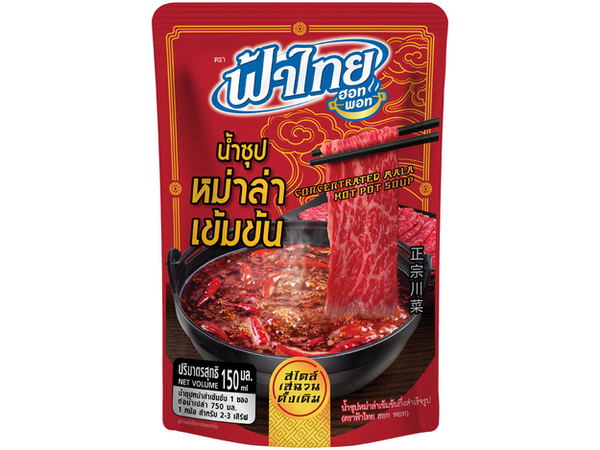Concentrated Mala Soup Hotpot Fa Thai 150ml