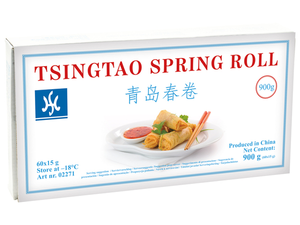 Mini Vegetable Spring Rolls HS 900 G (60 PCS/ST)
