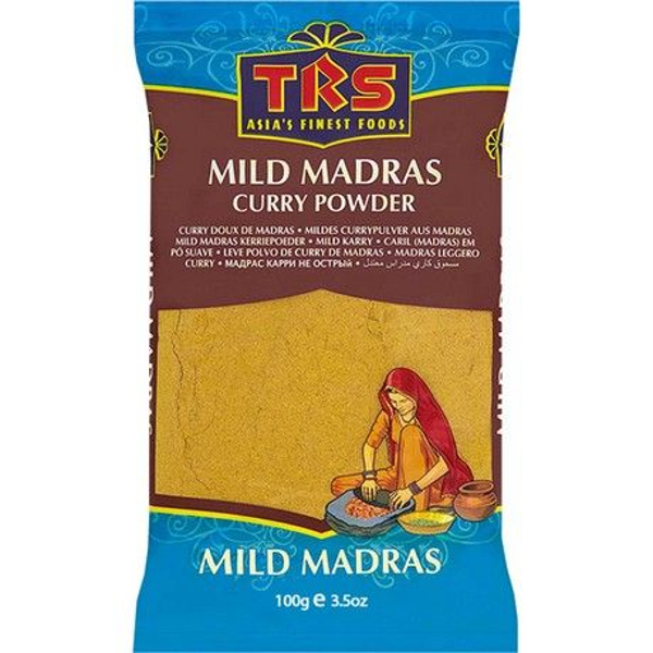 TRS, Madras Mild Curry Poeder,  100 G