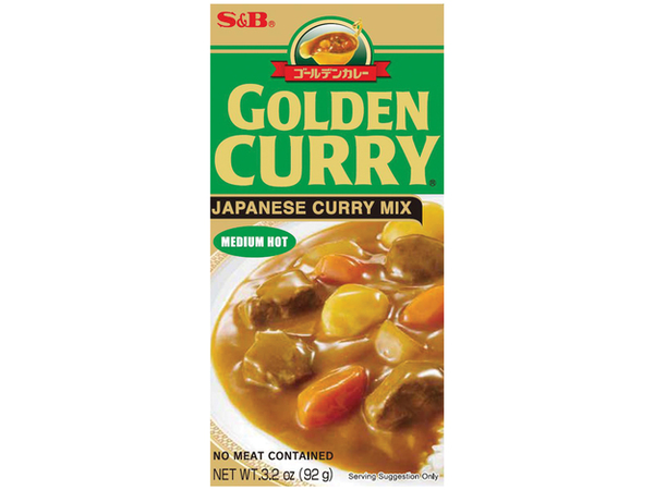 Spice Paste for Curry (Medium Hot) S & B, 92g