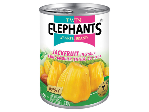 Jackfruit in Syrup Twin Elephants - 565 G