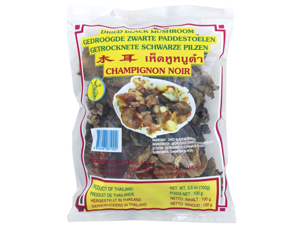 Dried Black Fungus Thai Dancer - 100 G