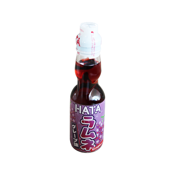 Hatakosen Ramune Grape Flavor 200ml