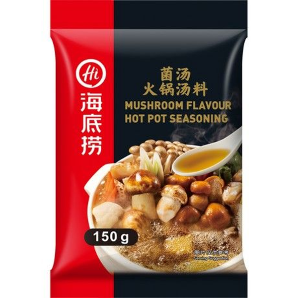 HAIDILAO, Paddenstoelensmaak Hot Pot, 150 G