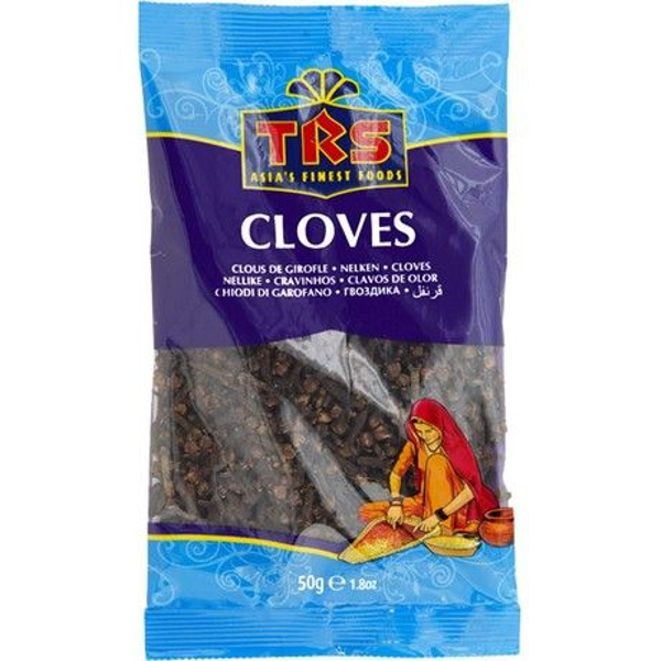 TRS, Cloves, Kruidnagel Heel, 50 G