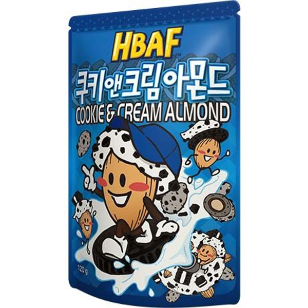 HBAF, Amandel met Cookie-Smaak, 120 G