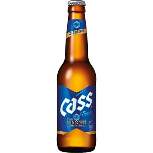 CASS, Bier 4,5% Alc. - Plato 10,5, 330 ML