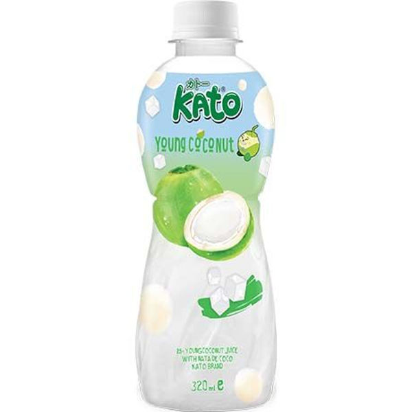 KATO, Kokosnootdrank met Nata De Coco, 320 ML