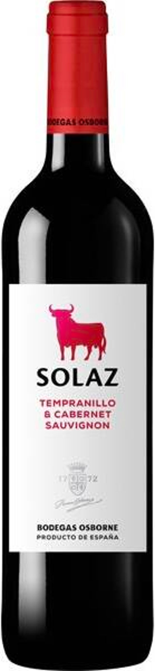 Solaz Tempranillo Cabernet Sauvignon