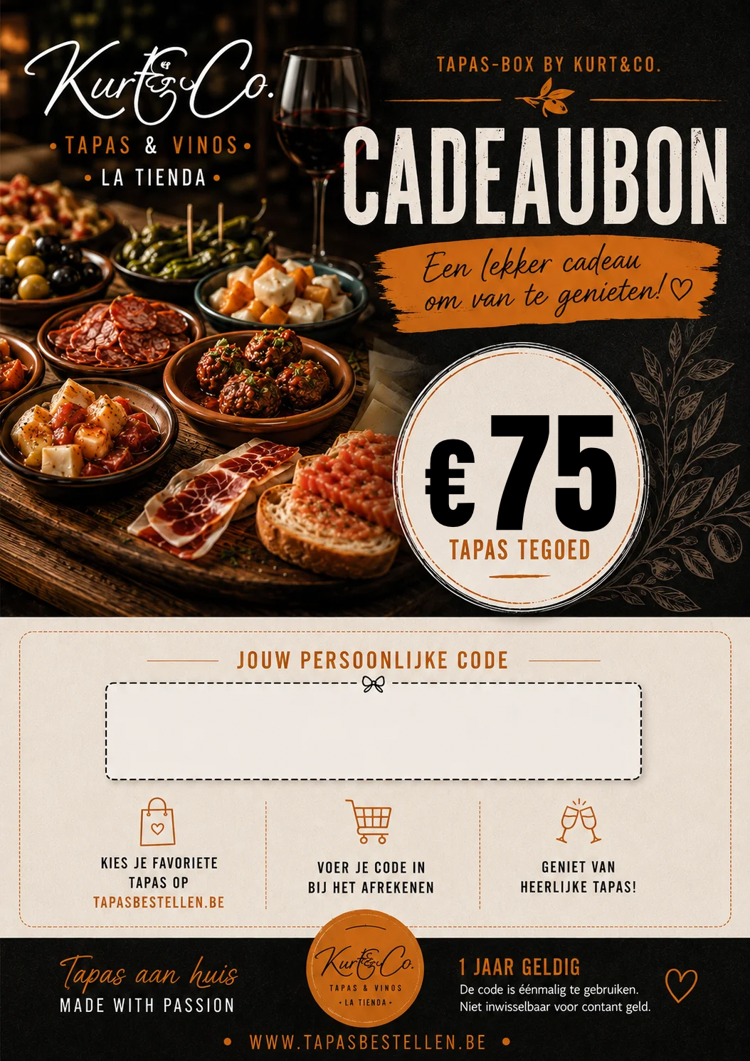 Cadeaubon €75