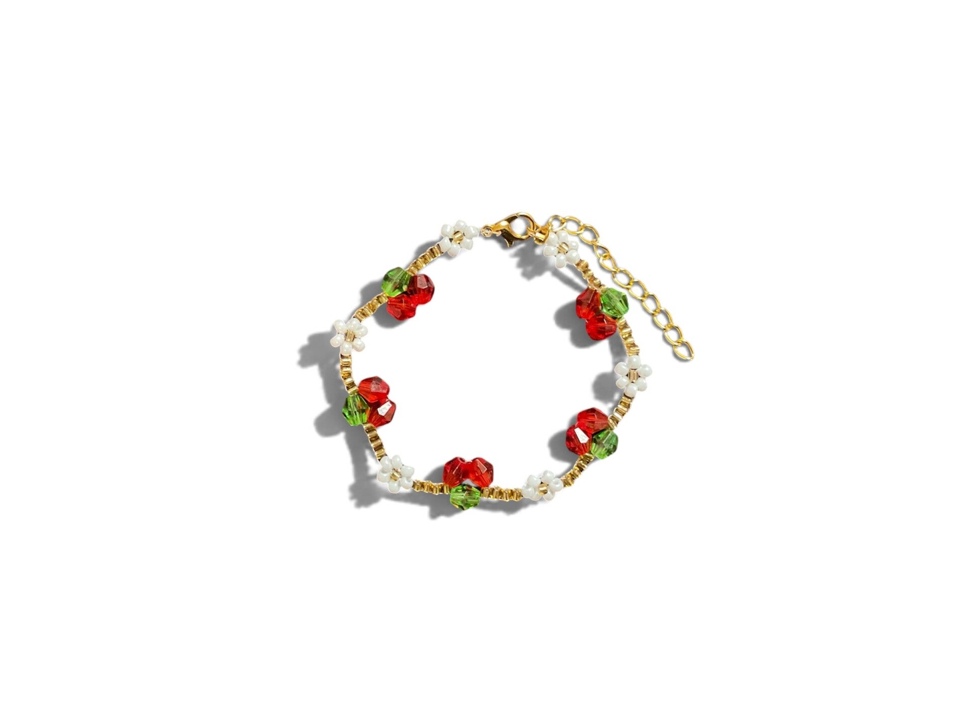Crystal Cherry Bracelet