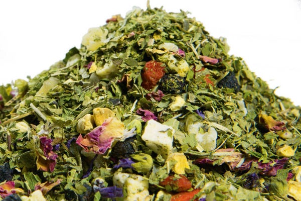 Gojibessen, gember, aronia