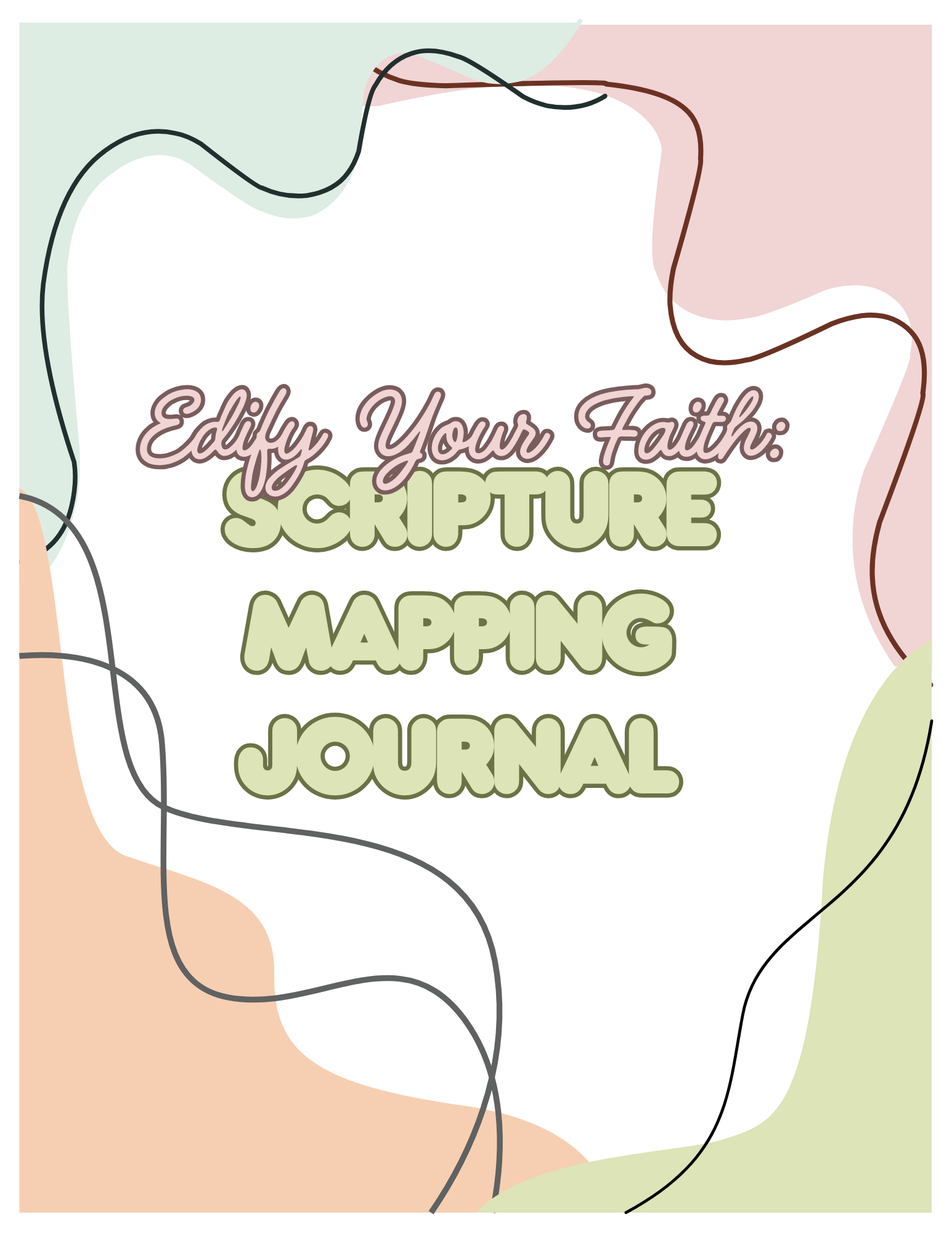 Full Scripture Mapping Journal (64 Pages – Color)