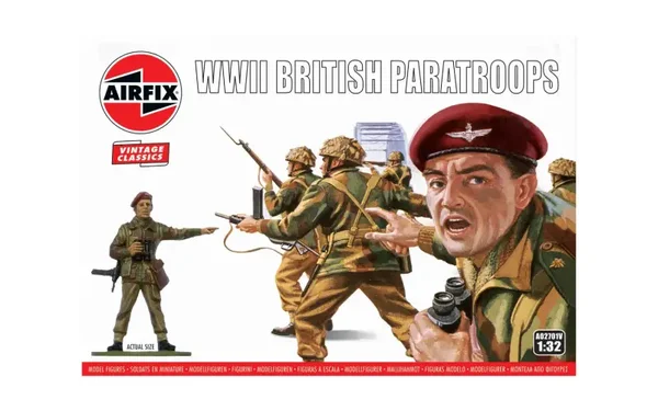 WWII British Paratroops A02701V