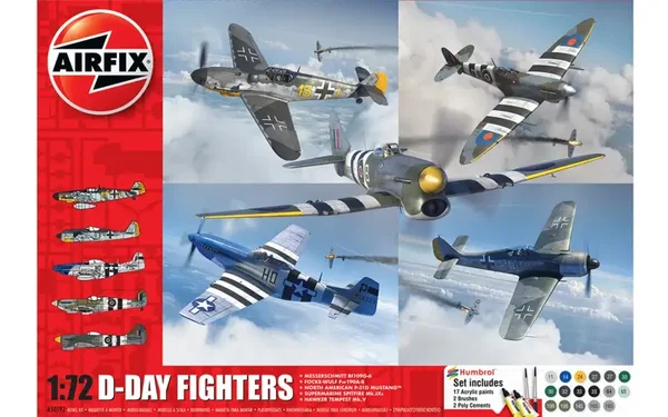 Airfix D-Day Fighters Gift Set  A50192
