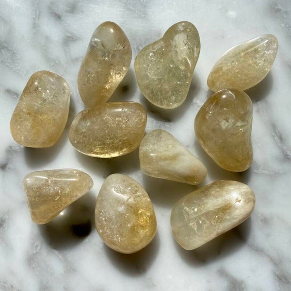Citrine chaufée roulée