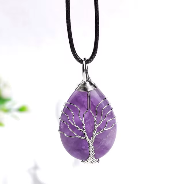 Pendentifs Améthyste - Goutte