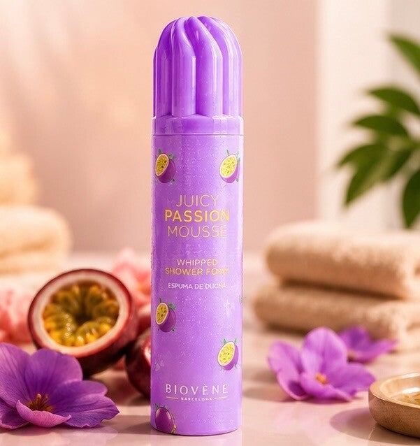 Mousse de douche fruit de la passion