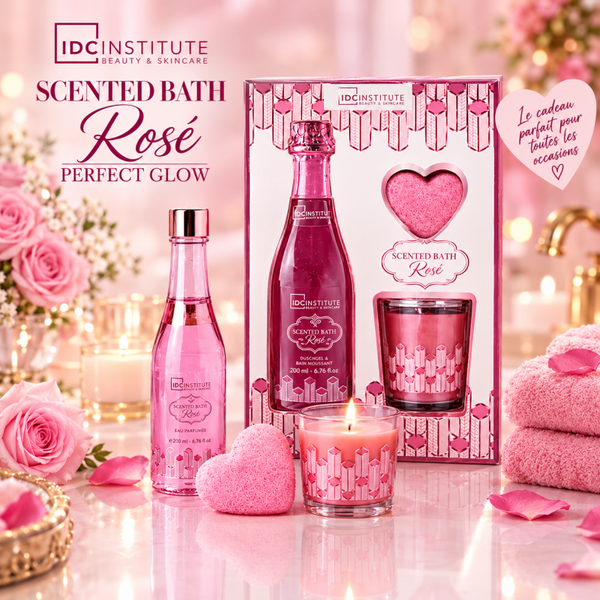 🌸 Coffret Scented Bath Rosé – IDC Institute 🌸