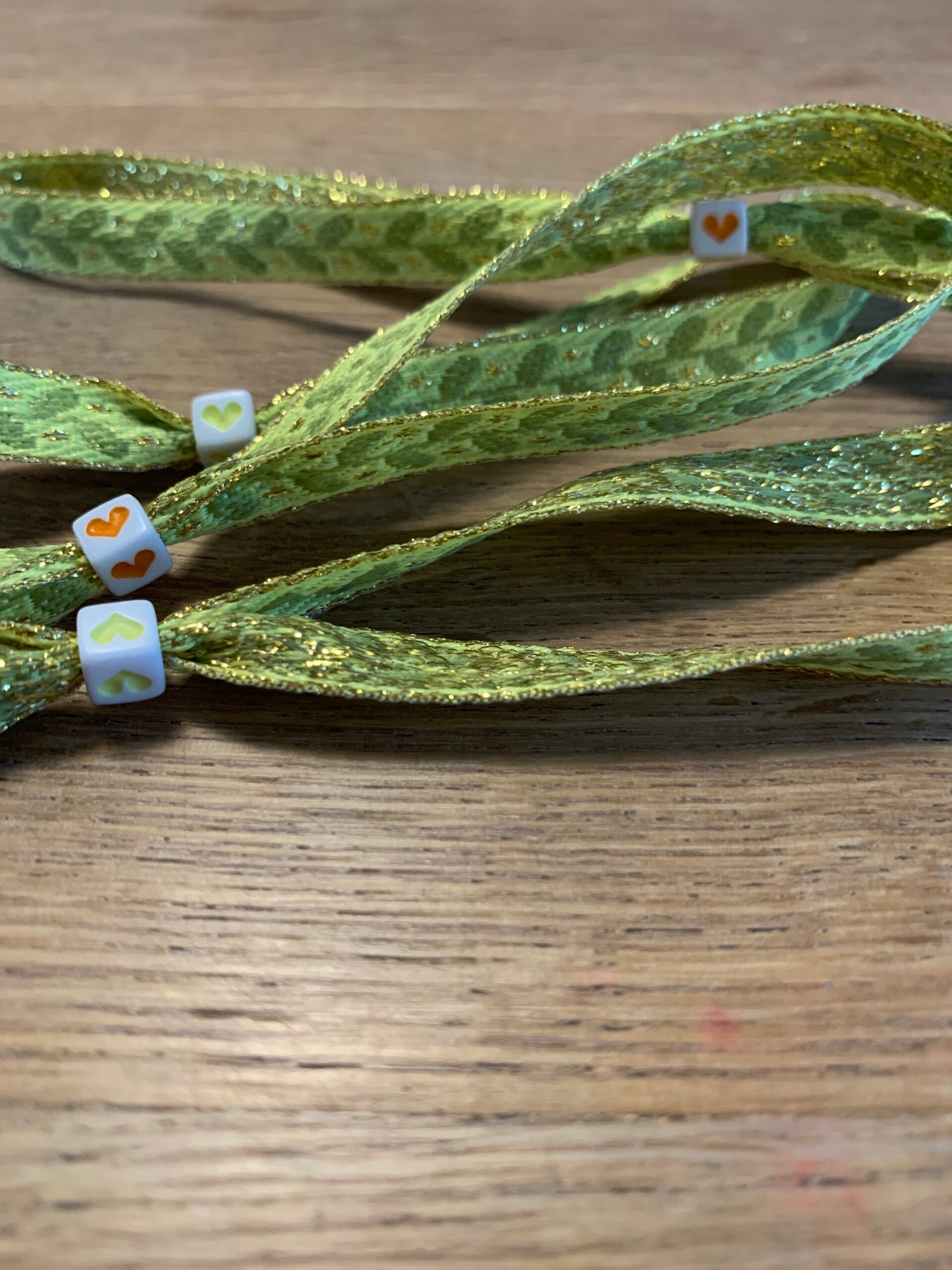 Groen blaadjes Lind armband