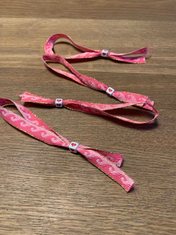 Pink waves Lind armband