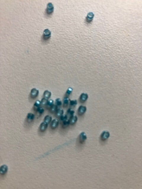 turquoise rocailles