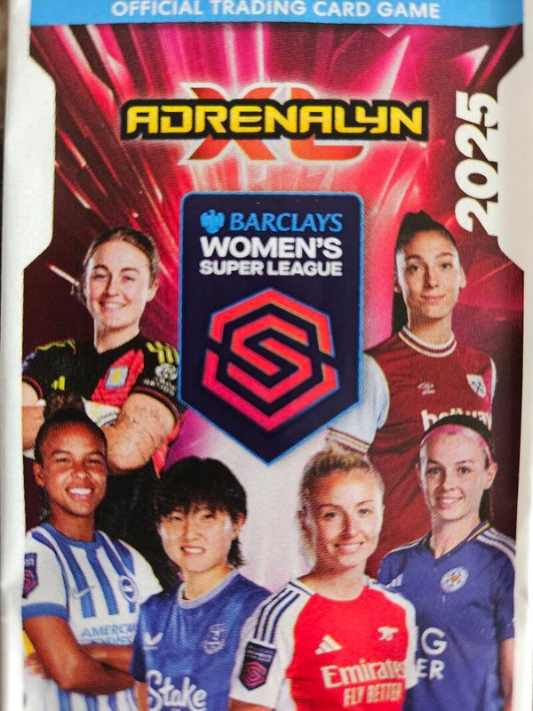 ADRENALYN XL WOMANS SUPER LEAGUE 2025 TRADING CARDS X30