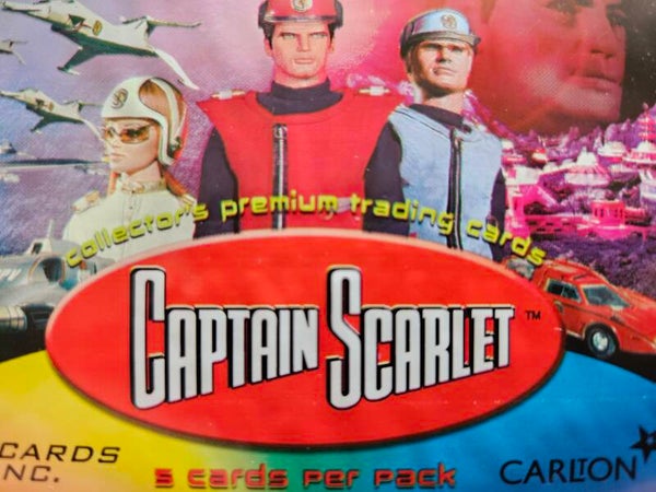 CAPTAIN SCARLET TRADING CARDS FULL SET X72